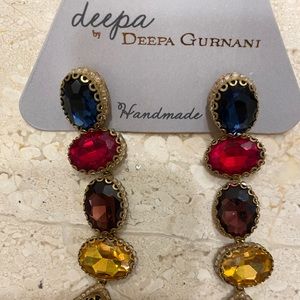 Deepa rainbow drop earrings
